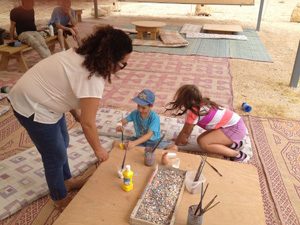 סדנת יצירה בשומרוני הטוב