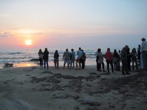 שקיעה באכזיב