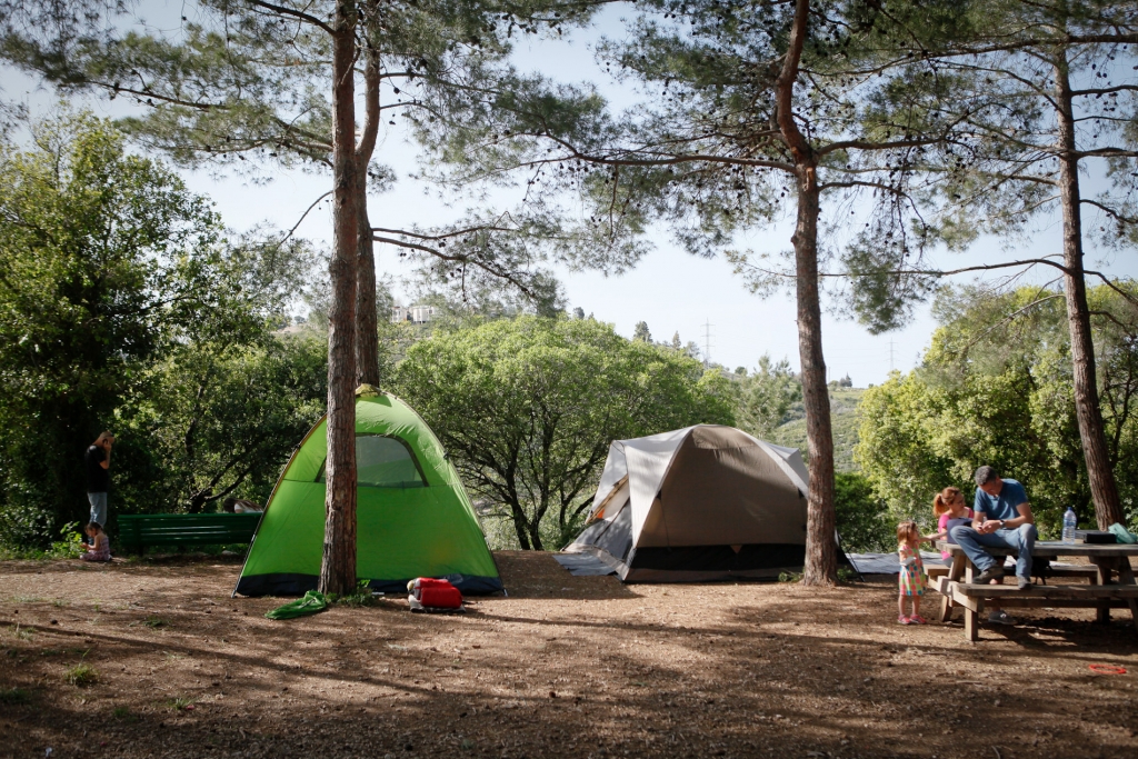 קמפינג בחוות משמר הכרמל JPG