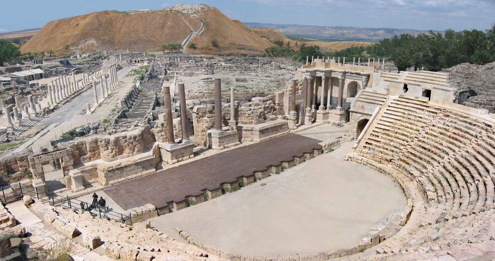 גן לאומי בית שאן 1- ניסים בדוס