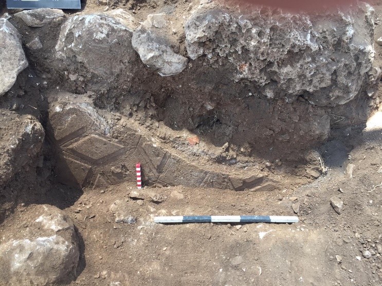 גילוי ראש הקיר עם הסטוקו בשנת 2019