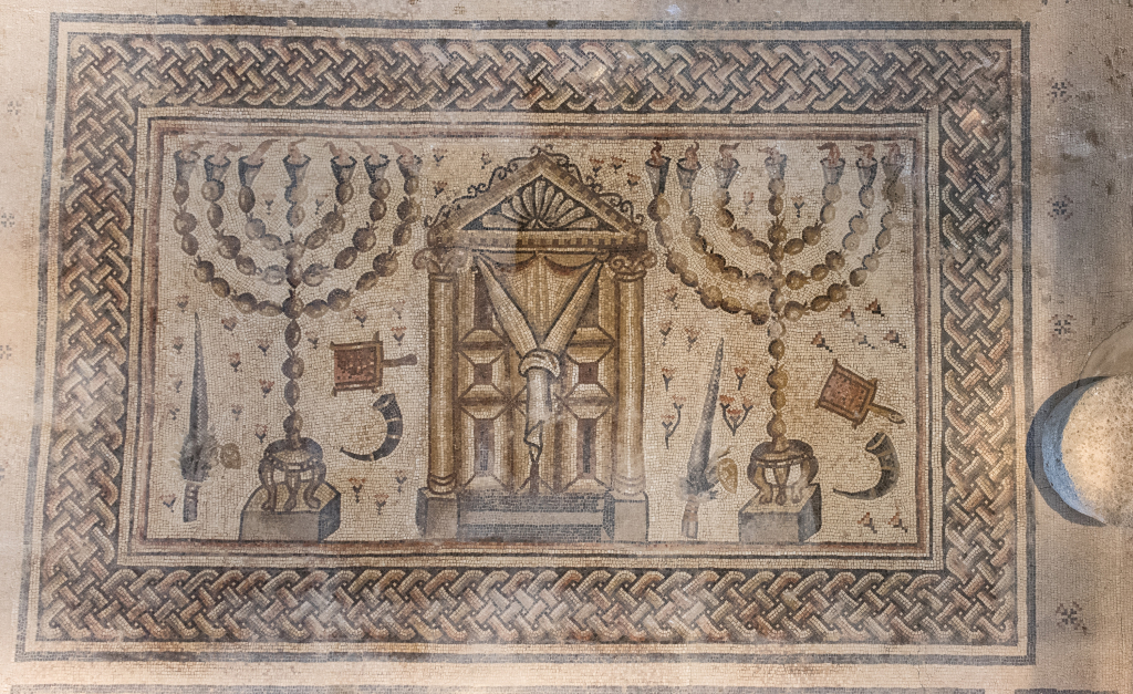 פסיפס בחמת טבריה צילום שי אשכנזי