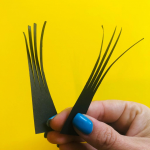 מסיכת קרקל לפורים - החומרים הדרושים