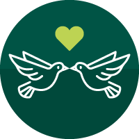 אייקון ציפורים אהבה