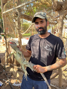 מבצע חילוץ והצלה תחת אש לחיות הבר מהעוטף